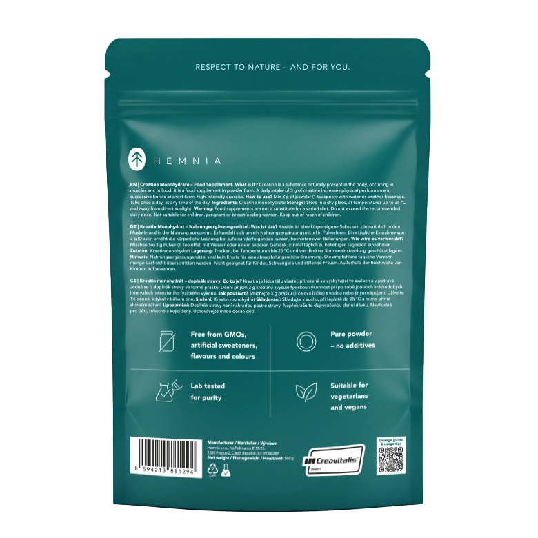 Creatine Monohydrate Creavitalis ,  500 g