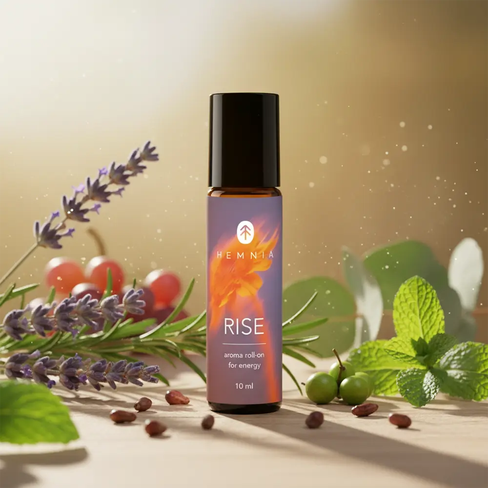 RISE: Aroma-roll-on til energi, 10 ml